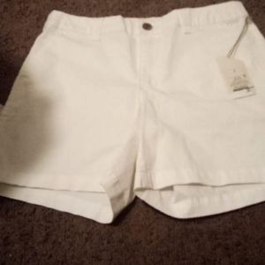 White Shorts 4inch inseam